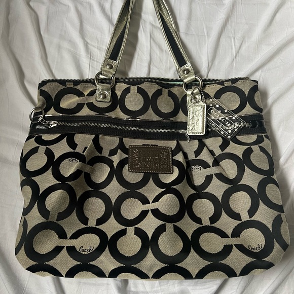 Coach poppy tote bag - Picture 1 of 5